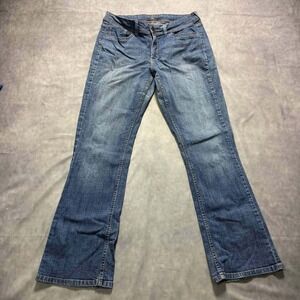 Riders by Lee Mens Medium Wash Bootcut Denim Jeans Blue 32x31